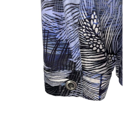 Chico's Long Sleeve Mandarin Collar Button Front Jacket Women's Size 3 US XL - Picture 7 of 11